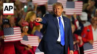 Trump says ‘pretend that I’m on the ballot’ during speech at Republican midterm convention