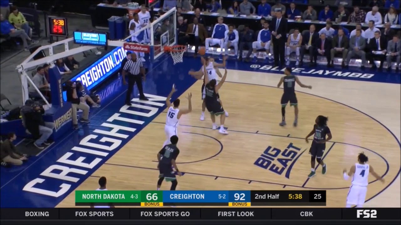 Creighton Transition Offense 2017-2018