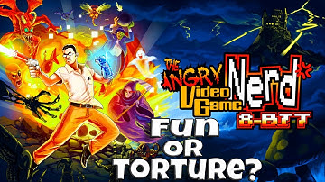 Angry Video Game Nerd 8 Bit Review! This Game Hates You!