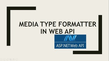 10- Media Type Formatter in WEB API || ASP.NET WEB API Tutorial (Urdu/Hindi)