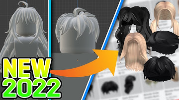 How to make UGC Hair *NEW* [Tutorial] (ROBLOX)