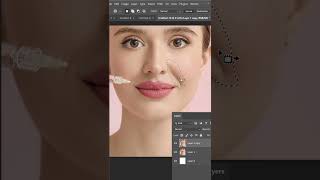 Loại bỏ rãnh cười nhẹ nhàng trong photoshop