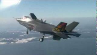 F-35B STOVL Joint Strike Fighter Test Flight.flv