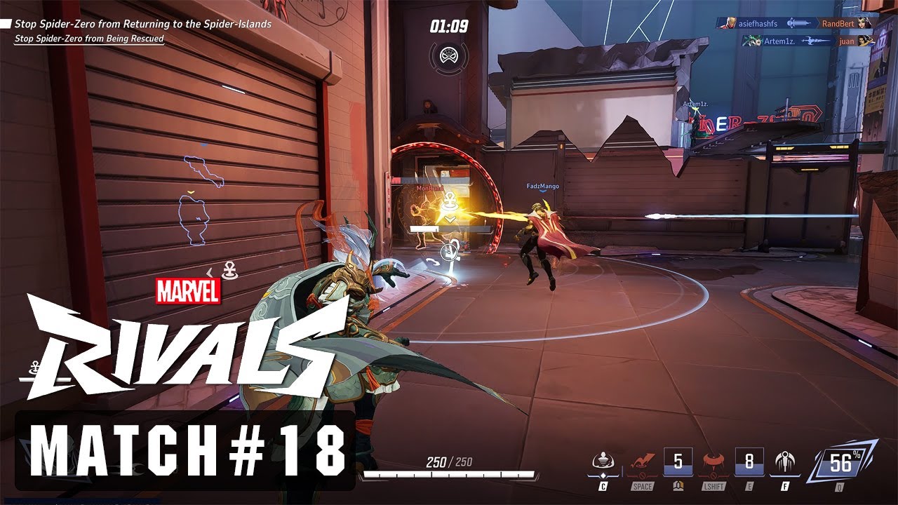 Matching Marvel Rivals MARVEL RIVALS | MATCH 18: THEY CAN'T MOVE | MULTIPLAYER GAMEPLAY ...