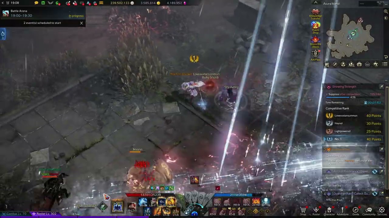 LOST ARK PVP Event "Asura Island" (17th Time) , FFA DEATHMATCH on CO Communication Overflow Summoner