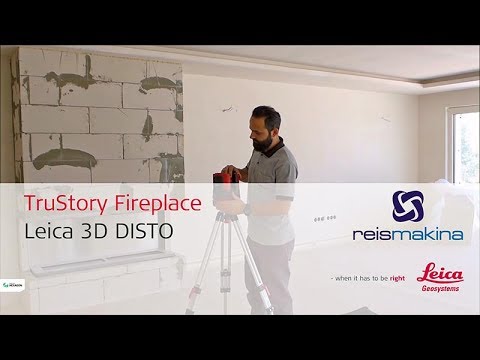 steelworks of the carolinas TruStory Leica 3D Disto fireplace measurement