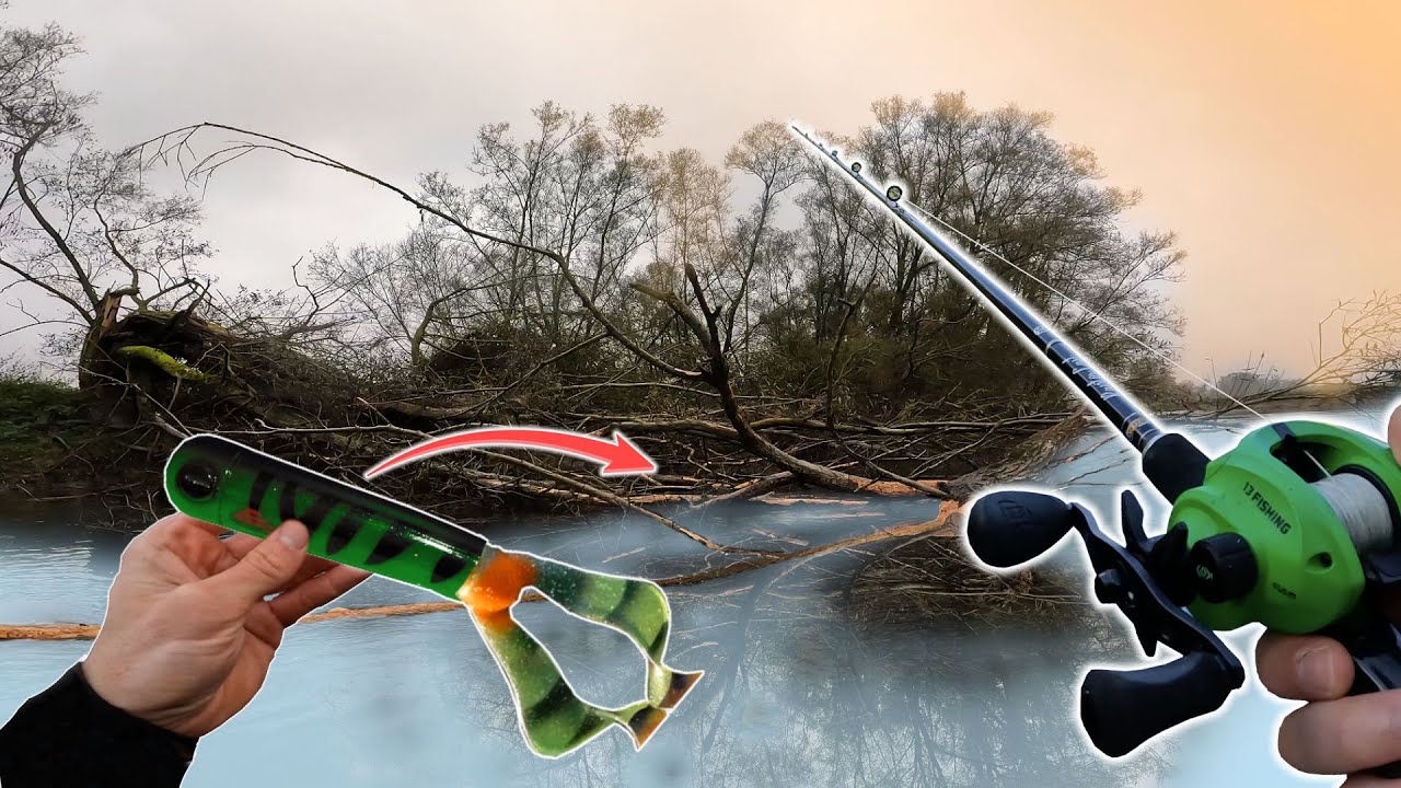 Ce NOUVEAU LEURRE active TOUS les poissons de la rivière !! (impressionnant, pêche au leurre)