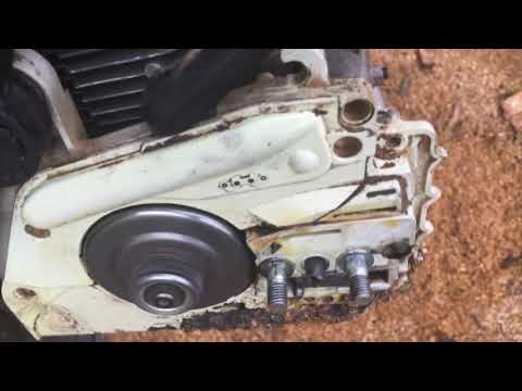 Плохая подача масла не поступает масло на цепь stihl 180