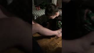 Tickling My Dads Feet