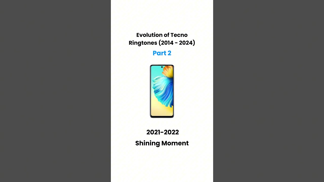 📱🔊Evolution of Tecno Ringtones (2014-2024) Part 2: A Decade of Iconic Sounds! 🎶