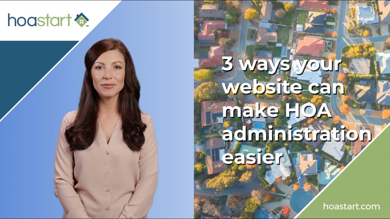 3 Ways Your Website Can Make HOA Administration Easier