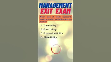 Management Exit Exam 2016 by MOE: Part 1: #management #business #administration #2023 #exit #exam