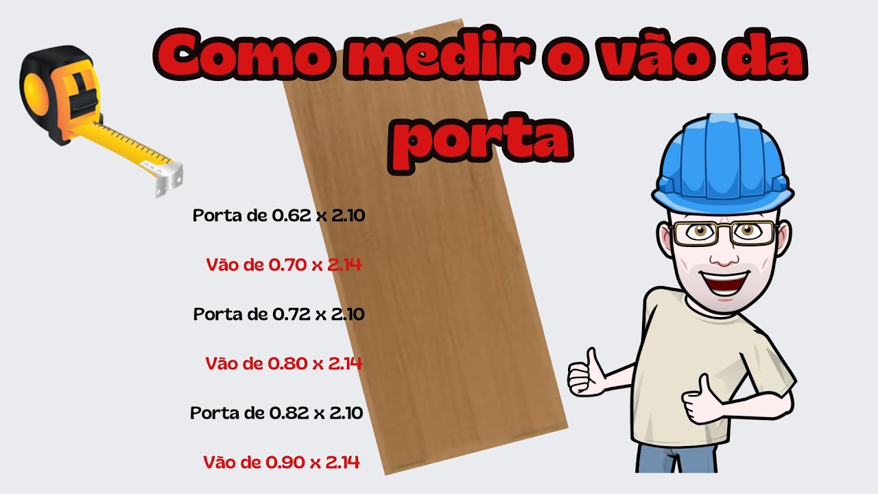 Como Medir O V o Da Porta YouTube como-medir-o-v-o-da-porta-youtube
