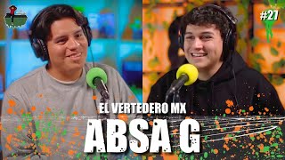 EL VERTEDERO #27 - ABSA G |  Trabajar Mientras Rapeas | Blua Media