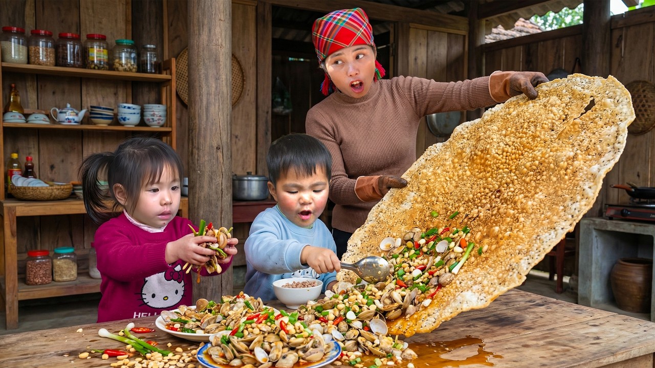 How to Cook Delicious Grilled Fish for Lunch & Harvest Carp to Sell at Market with Duong and Kids
