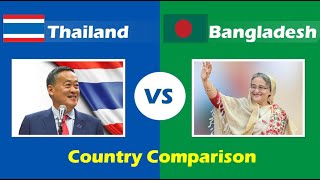 Thailand vs Bangladesh country comparison