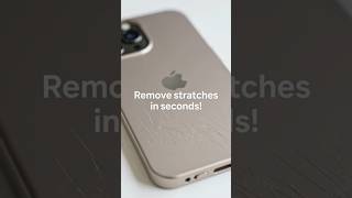 Remove Scratches in Seconds!  #shorts