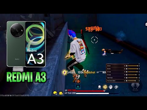 Redmi A3 Free Fire Headshot Settings Vishal Gamers 