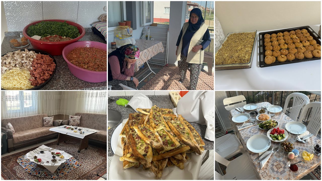 KAYINVALİDEMDE MİSAFİRLERİMİZE İFTAR HAZIRLIĞI👍🏻 DOLU DOLU VLOG