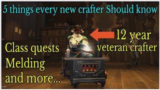 My Top 5 tips for new crafters