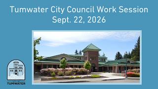 City Council Work Session, Sept. 22, 2026