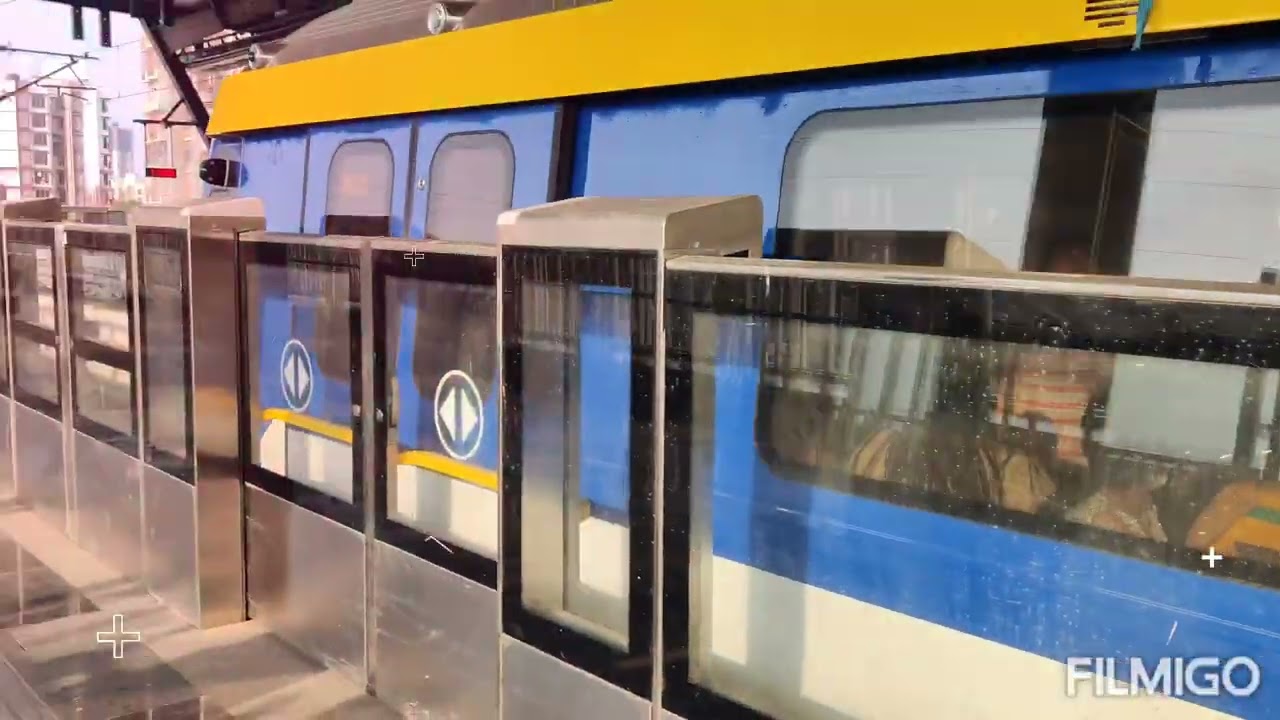 I.C Colony - Mumbai Metro station...