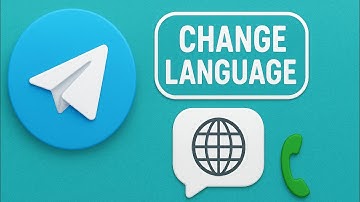 How to change languages in your telegram account