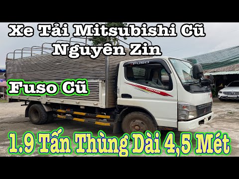 Xe Tải Cũ 1.9 Tấn Mitsubishi Thùng Dài 4.5 Mét Chuyên Chạy Thành Phố | Thế Giới Xe Cũ.