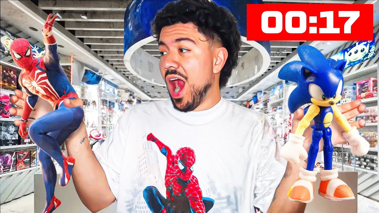 I Went to The BIGGEST Toy Store in LA & Bought this... (Rare Collectible Hunt Challenge)