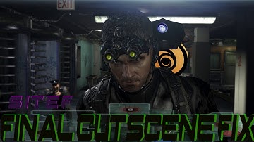 How to fix Splinter Cell Black List PC | Site F Final Cut Scene Bug Fix