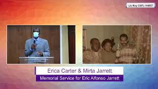 Memorial Service for Eric Alfonso Jarrett