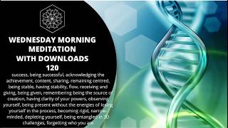 120 Wednesday Morning Meditation with ThetaHealing® downloads