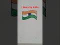 Indian flag draw and colouring#shorts #drawing #video #art