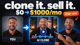 How to Build and Sell AI Clones for Beginners ($0 → $1000/mo)