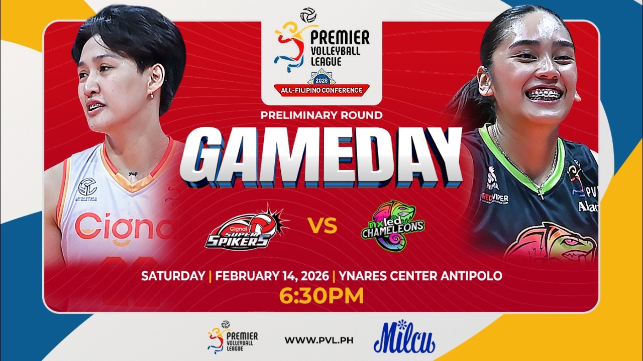 CIGNAL vs. NXLED - Full Match | Preliminaries | 2026 PVL All-Filipino Conference