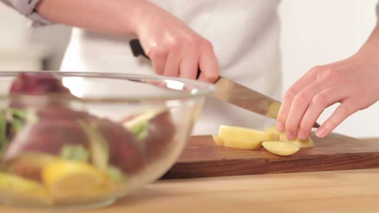 Roast Chicken with Spring Vegetable and Lemon