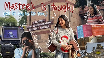 LAST WEEK OF 1ST SEM OF MASTER