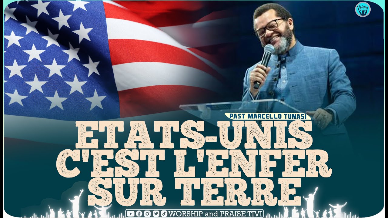 Pasteur Marcello tunasi   Etats Unis un Pays des malheurs? C'est l'enfer sur terre?