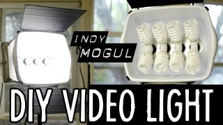 Howto: Powerful DIY video light (800 watt equivalent)