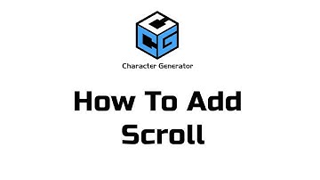 How To Add Scroll (Amigo Character Generator) Hindi