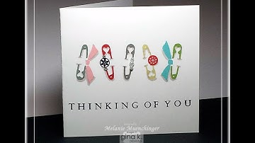 How to Two Step Stamp Friendship Pins