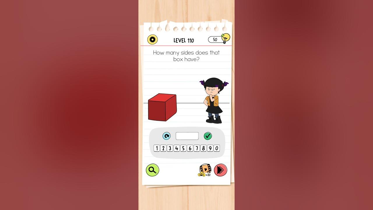 Brain Test 4 Level 110 Brain Test 4 Level 110 How many sides does