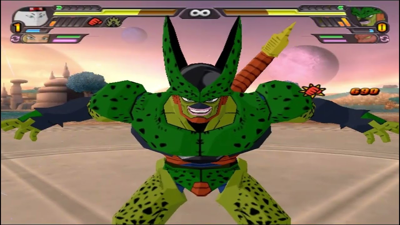 Duellll- Tim Androi vs Tim Majin - DRAGON BALL Z BT 3