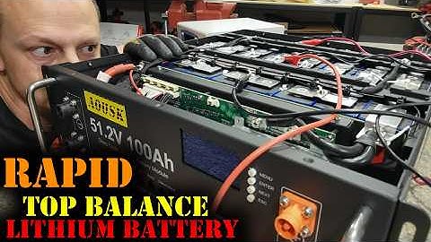 How to Top Balance Lithium Batteries FAST!!!