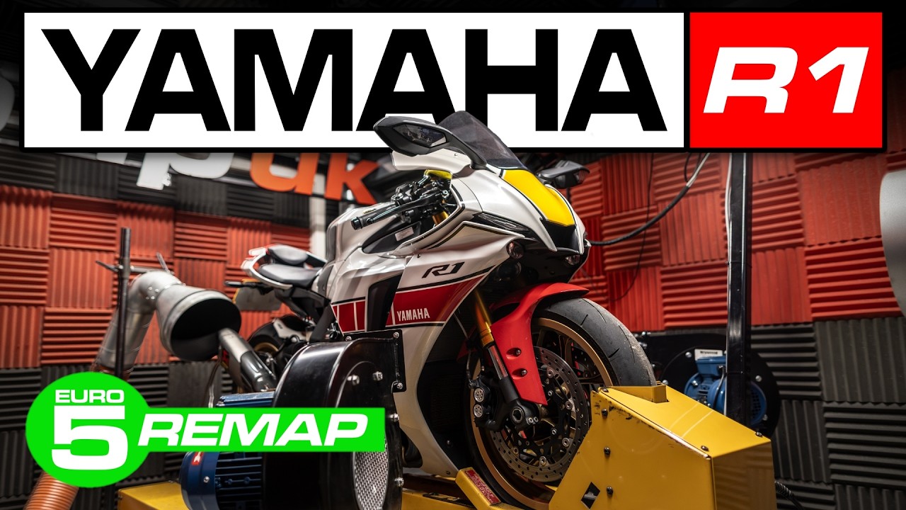 Yamaha R1 Euro 5 Dyno Tuning and Results! | BHP UK Custom ECU Remapping