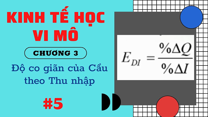 Hàng hóa thiết yếu kinh tế vi mô năm 2024