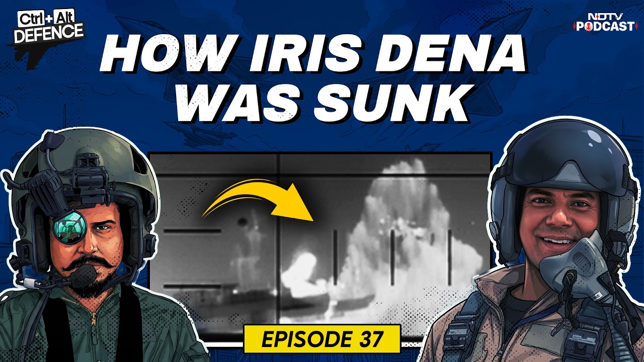 Iran Warship Sunk | How IRIS Dena Was Sunk | Ctrl Alt Defence Ep 37 | Iran Warship News