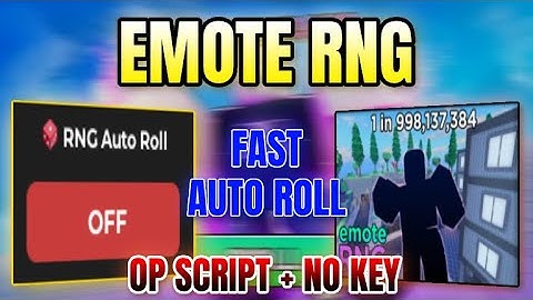 *NEW* Emote RNG Script (FAST AUTO ROLL) 2025