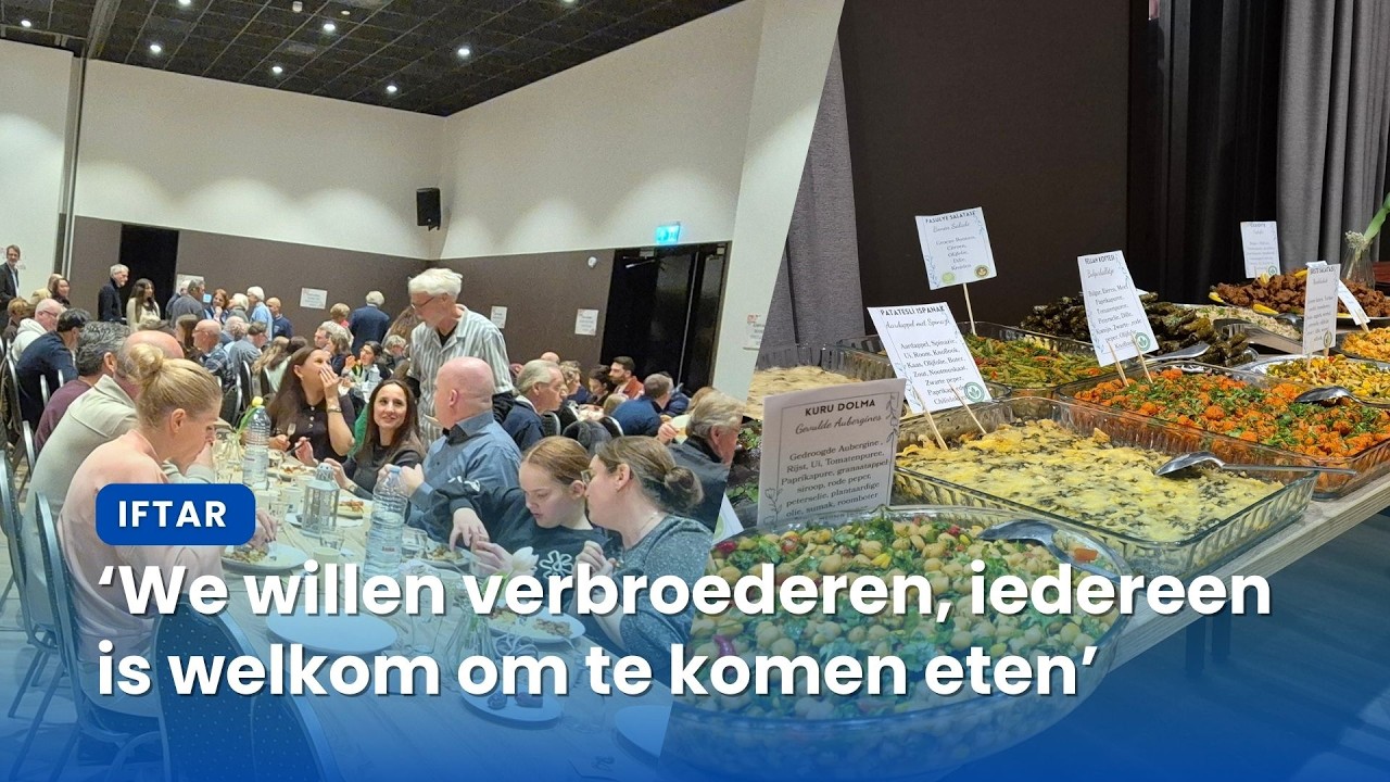Iftar in Wessem brengt culturen bij elkaar: 'Willen met deze maaltijden iets terugdoen' | VML Nieuws
