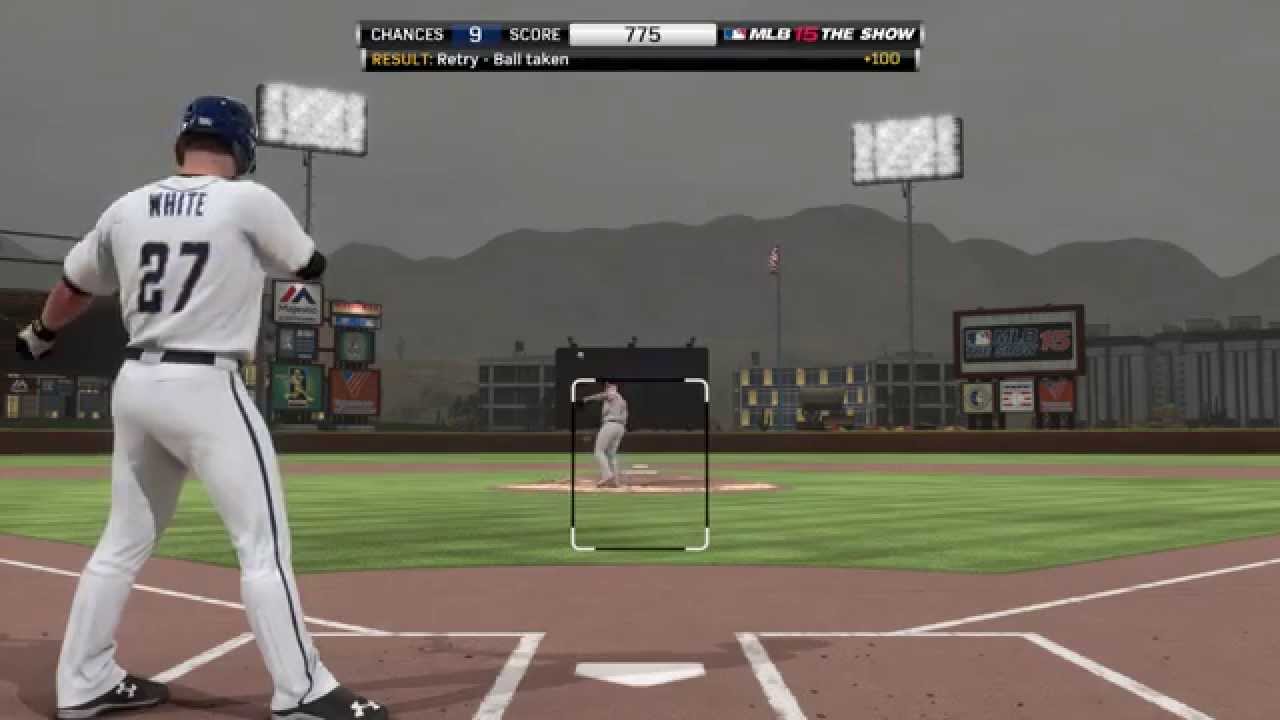 MLB 15 The Show Plate Discipline Training (PS4) YouTube